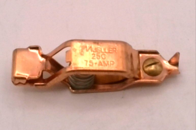 MUELLER BU-25C HD CLIP COPPER NON-INSULATED 75A