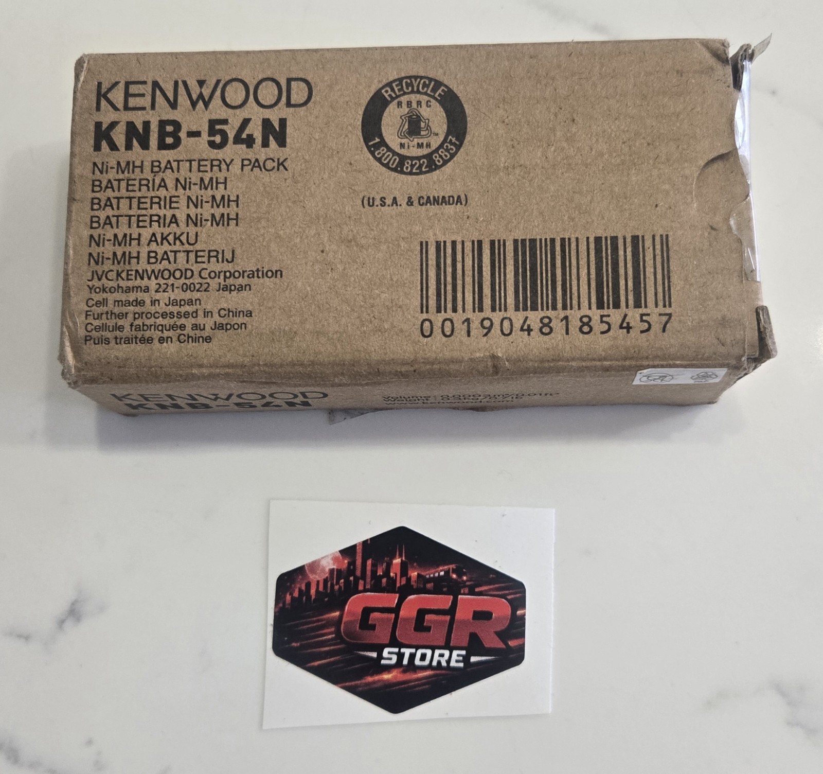 Kenwood KNB-54N , 7.2V , 2500mAh Ni-MH Battery
