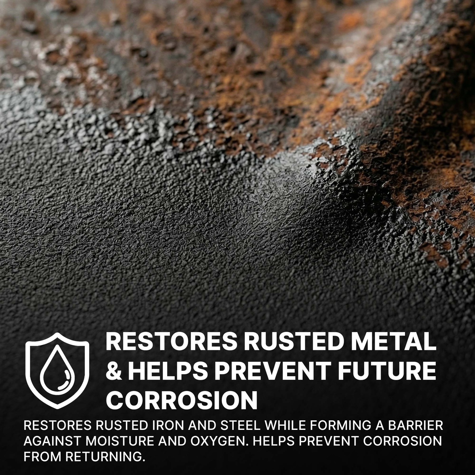 LAUCO Rust Converter Spray 13oz Pack of 2, Fast Dry Rust Remover & Converter
