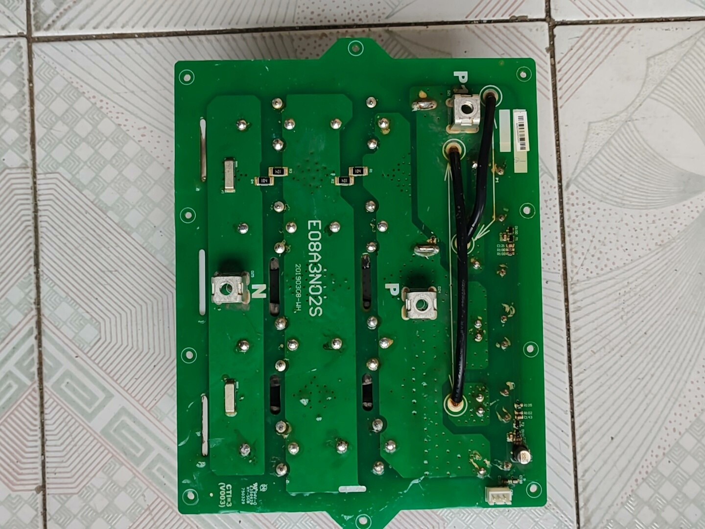 1P EURA E2000 Capacitor Board E08A3N02S