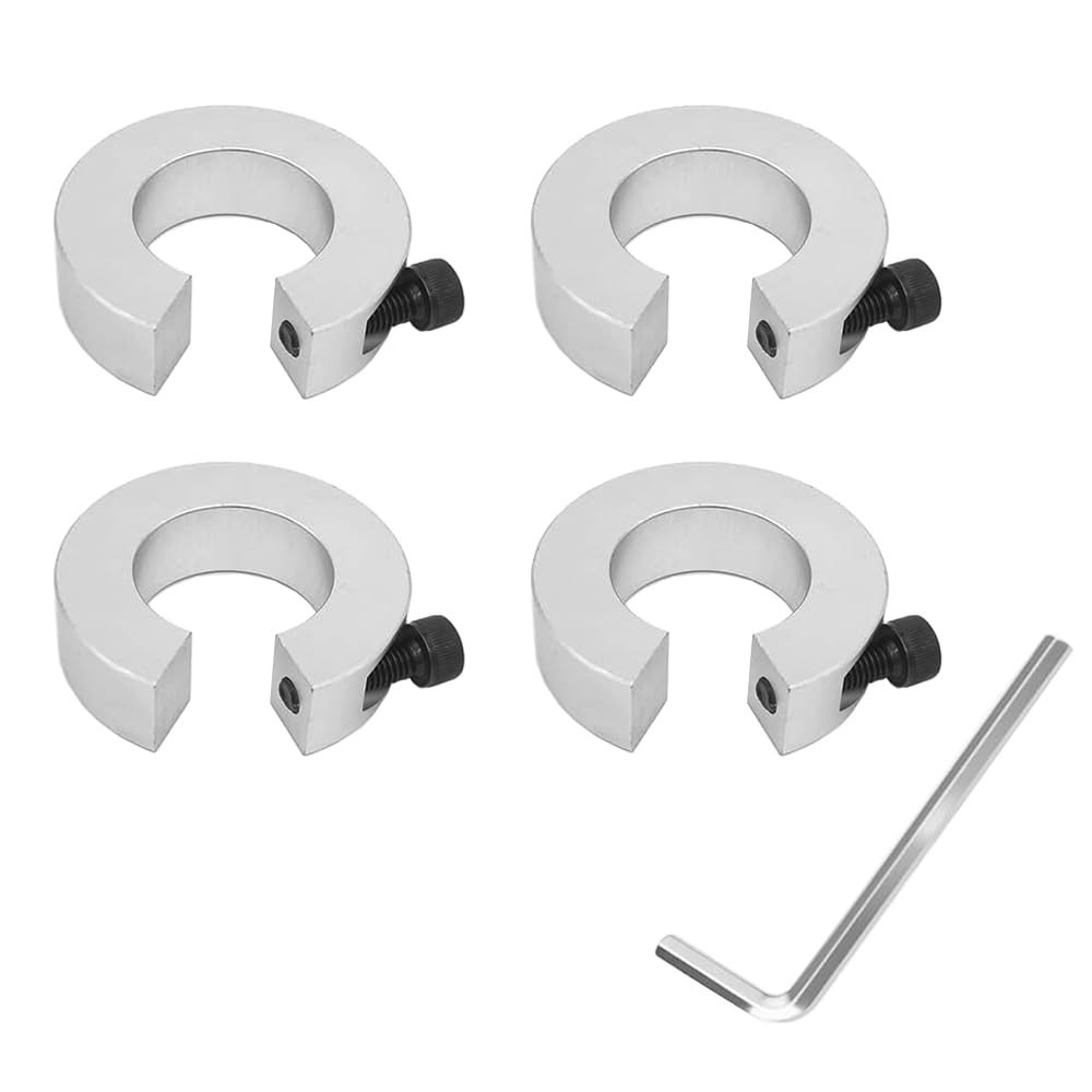 4PCS SBR20 20mm Linear Rail Stop Collars Aluminum Alloy Shaft Limit For