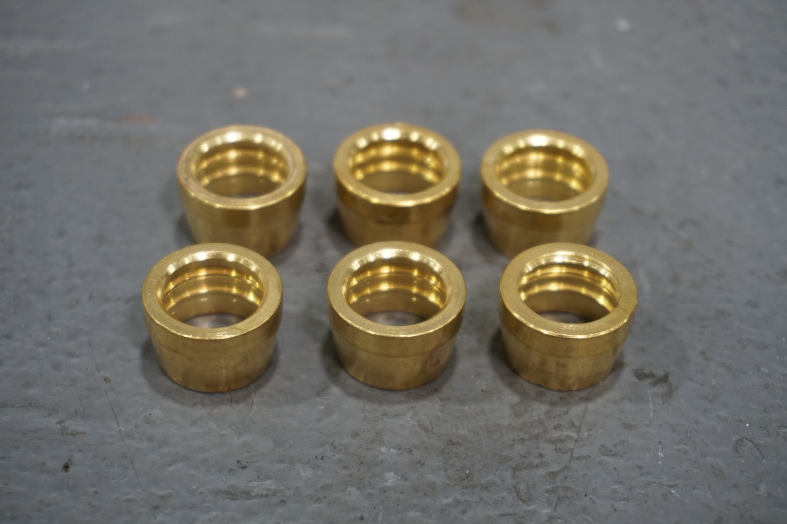Aeroquip 900568-10B 5/8″ HOSE ID BRASS SLEEVE, 6 Pieces, Free Shipping