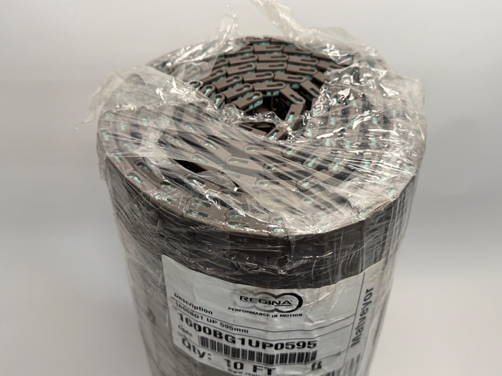 Regina 1600BG1UP0595 MatTop Conveyor Chain 595mm W 10′ L 1600BG1 UP 595MM