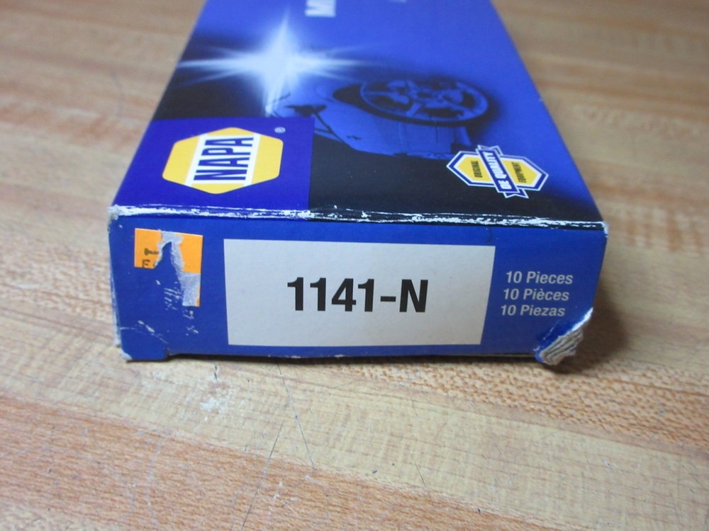 Napa 1141-N Miniature Lamp Light Bulb 1141 (Pack of 10)
