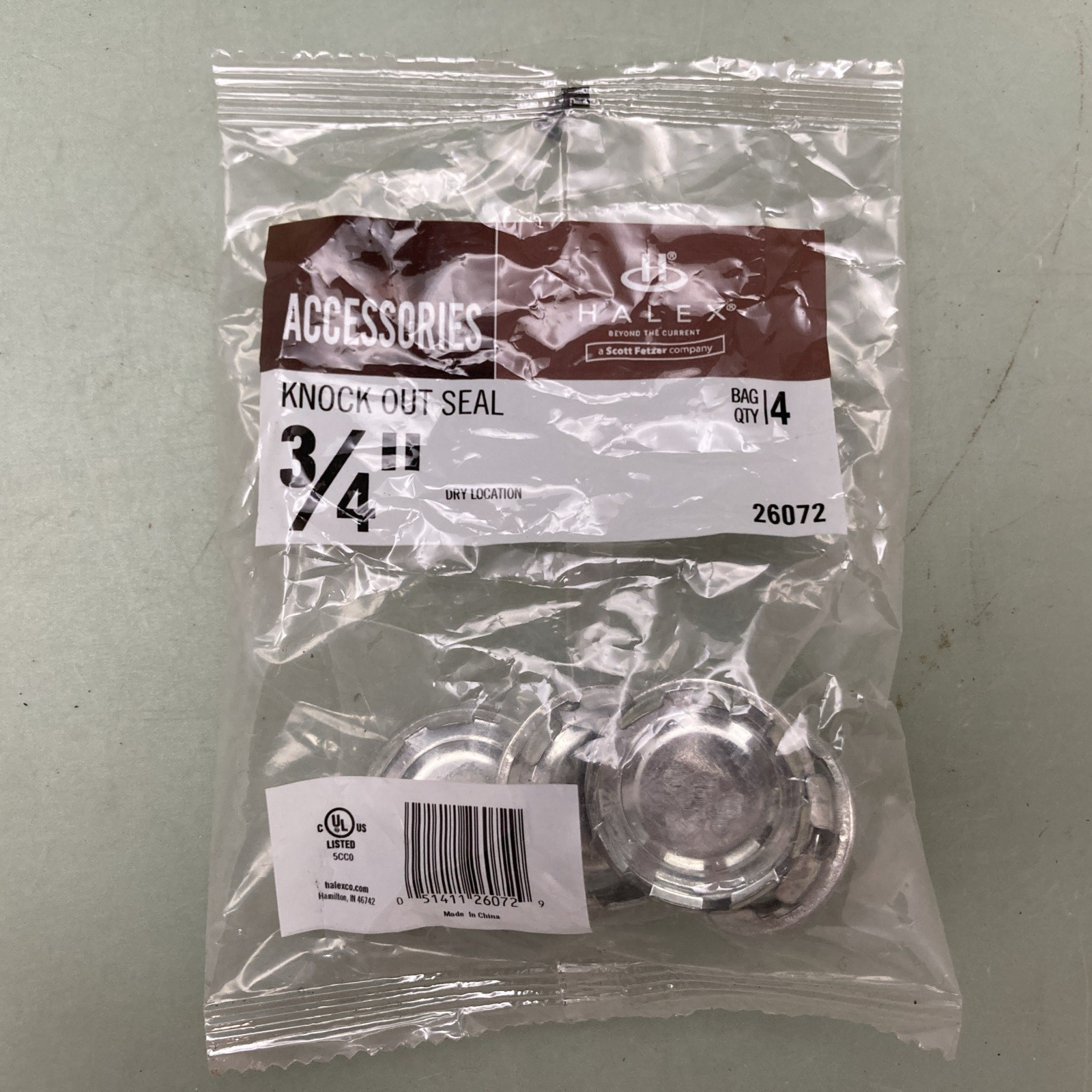 New Genuine Halex 26072 3/4″ Knock Out Seal