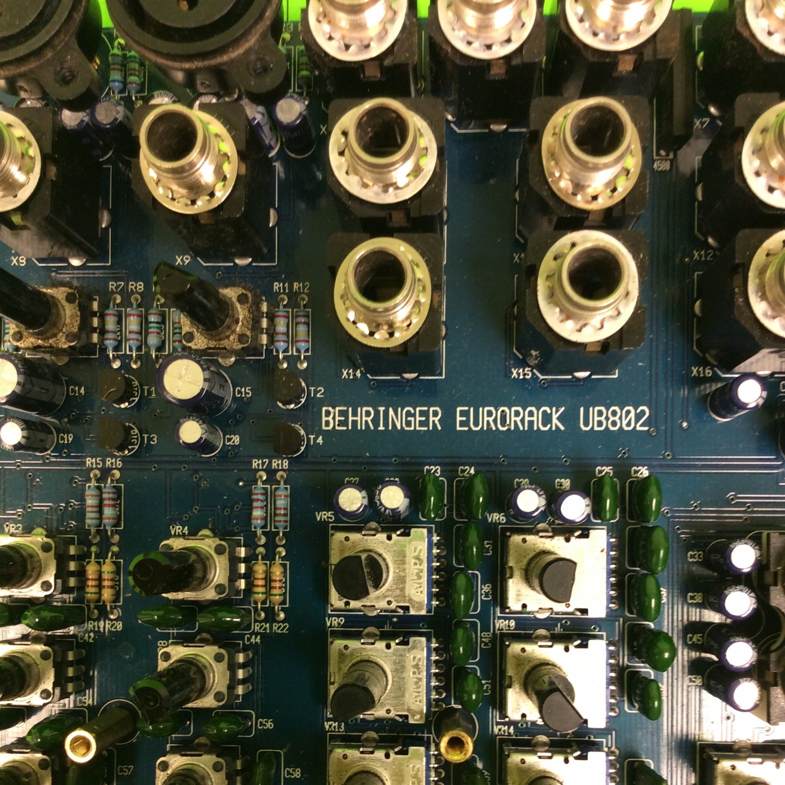 Behringer Eurorack UB802 Audio Mixer Main Board