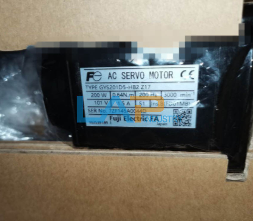 1PCS New FOR FUJI GYS201D5-HB2-Z17 Servo Motor 101V 1.5A 200W