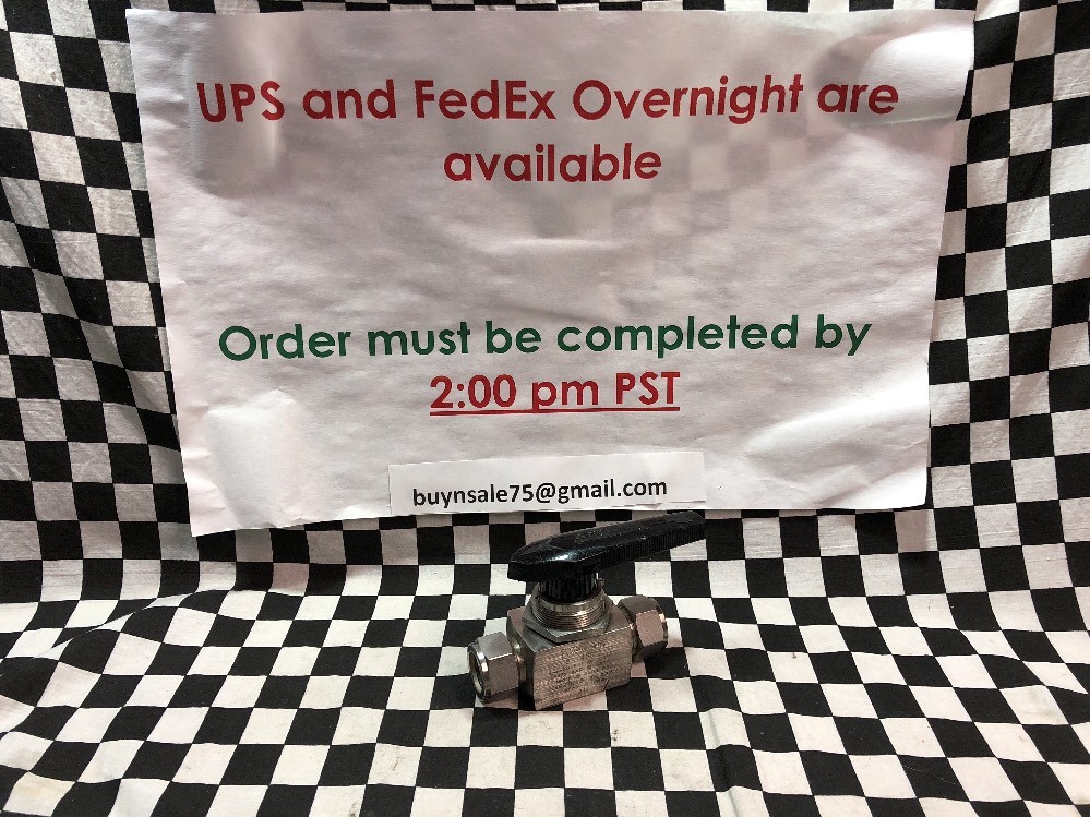 SWAGELOK BALL VALVE 3/4″, SS-45S12, SS45S12, SHIPSAMEDAY # Box 8 “P”