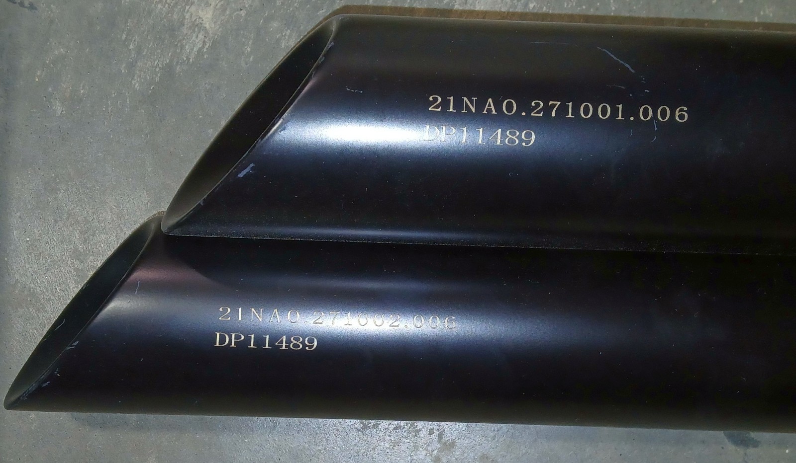 1 NEW 2025 BENDA DP11489 CHINCHILLA 300 EXHAUST NNB ***MAKE OFFER***