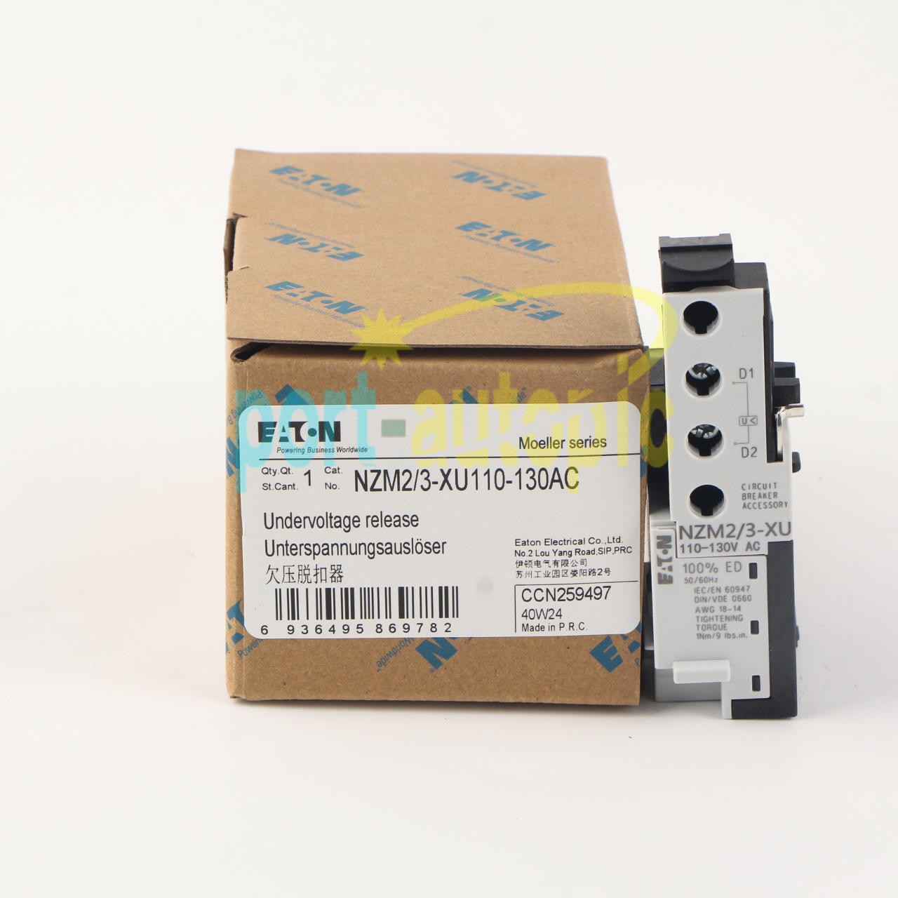 1PCS New Eaton Moeller NZM2/3-XU110-130AC