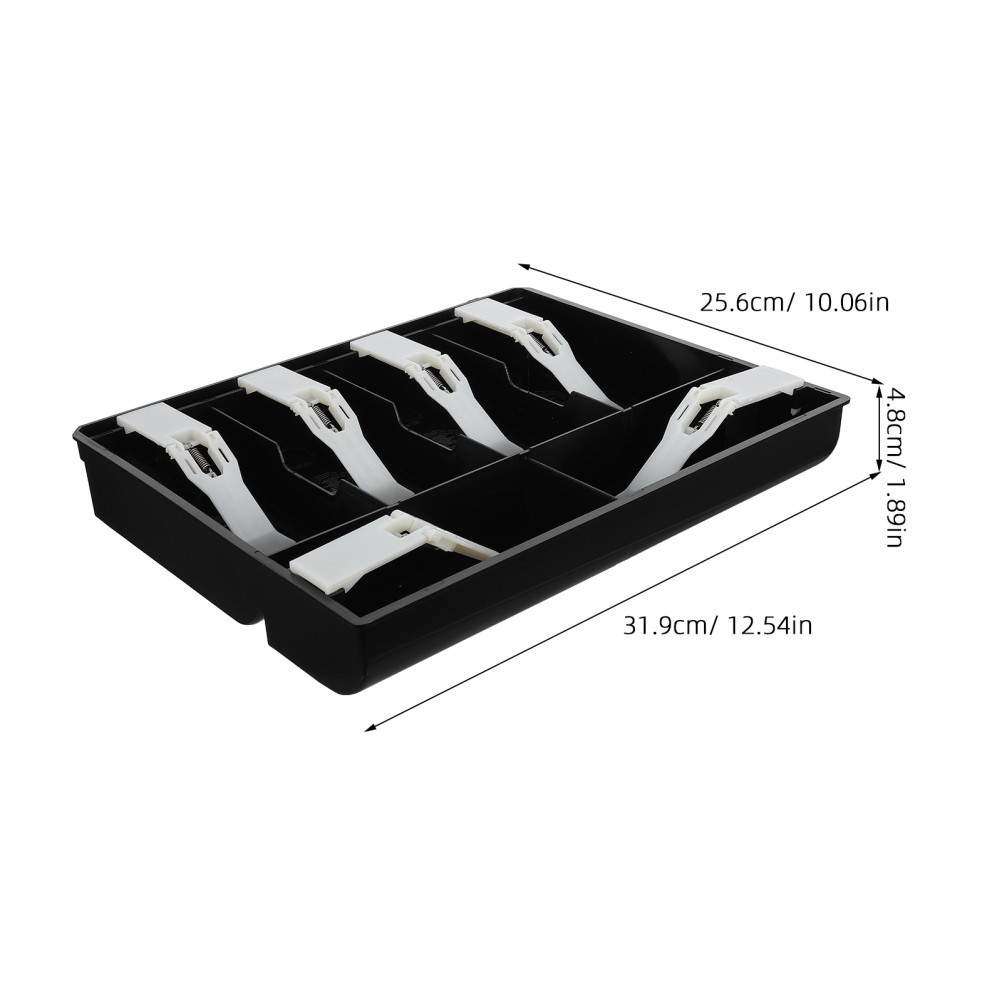Drawer Cash Box Currency Compartment Money Storage Replacement Tray