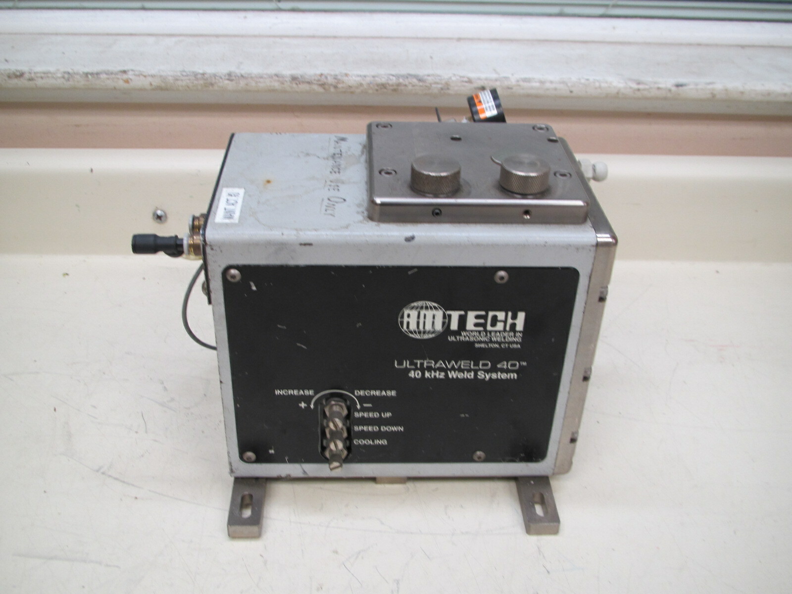 Lot of 4 AMTech Branson Ultraweld 40 Ultrasonic Welder Head for Parts / Repair
