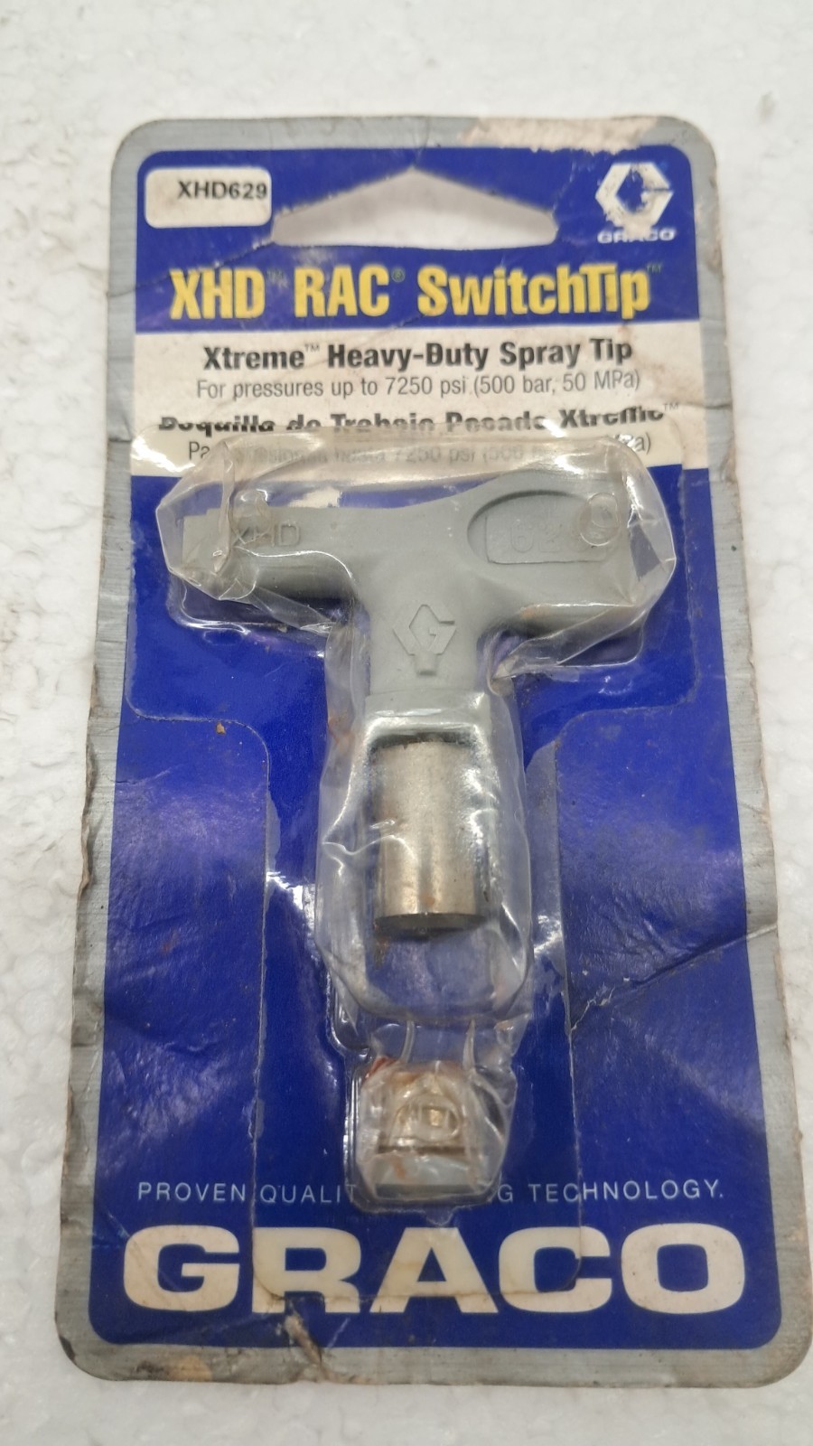 Graco XHD RAC Switchtip, XHD629, XHD627, XHD621, XHD419, XHD619 LOT OF 5