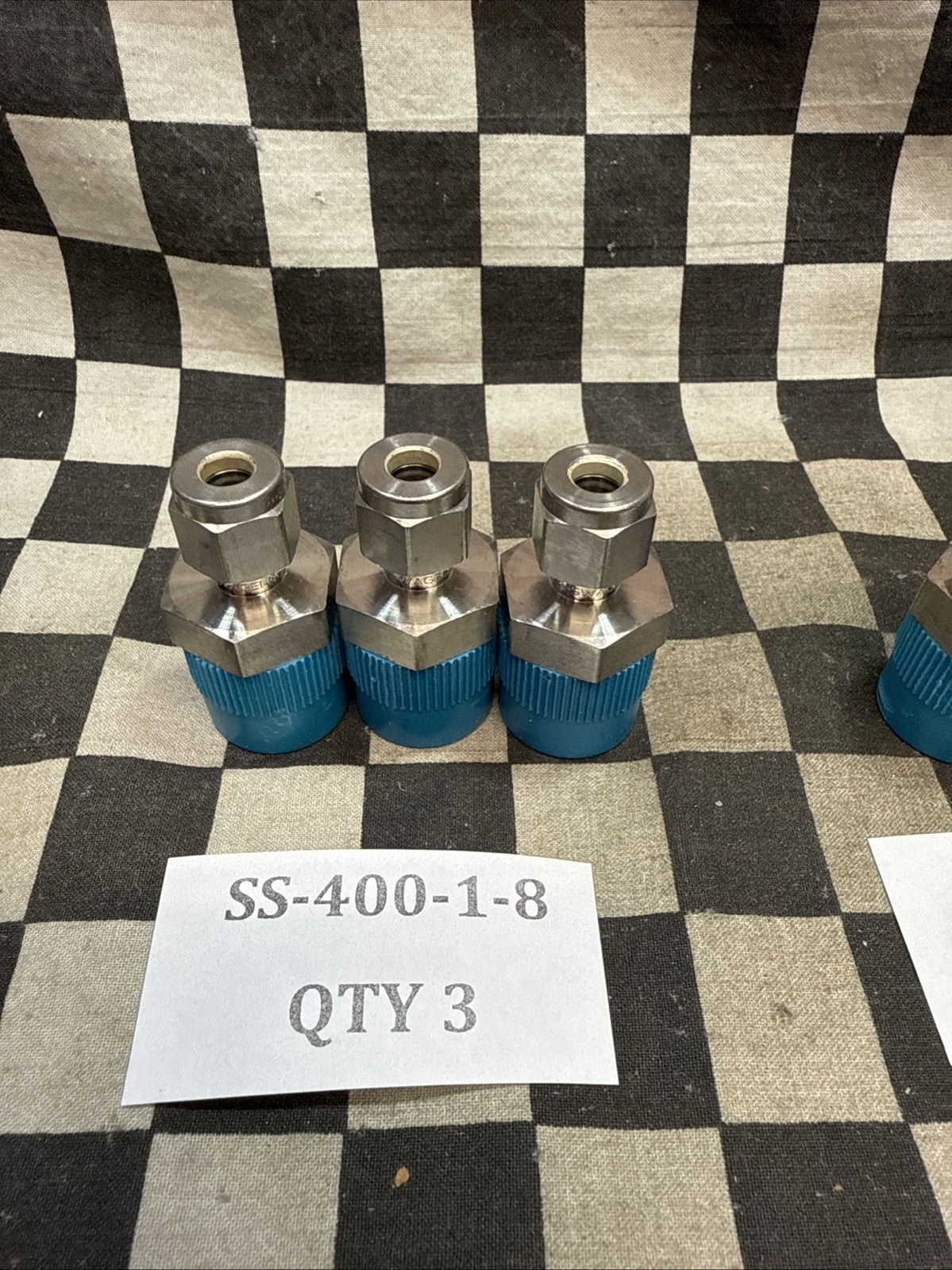 SWAGELOK SS-810-1-12 SS-600-1-8 SS-400-1-8, Male Connector, LOT OF 7 SHIPSAMEDAY