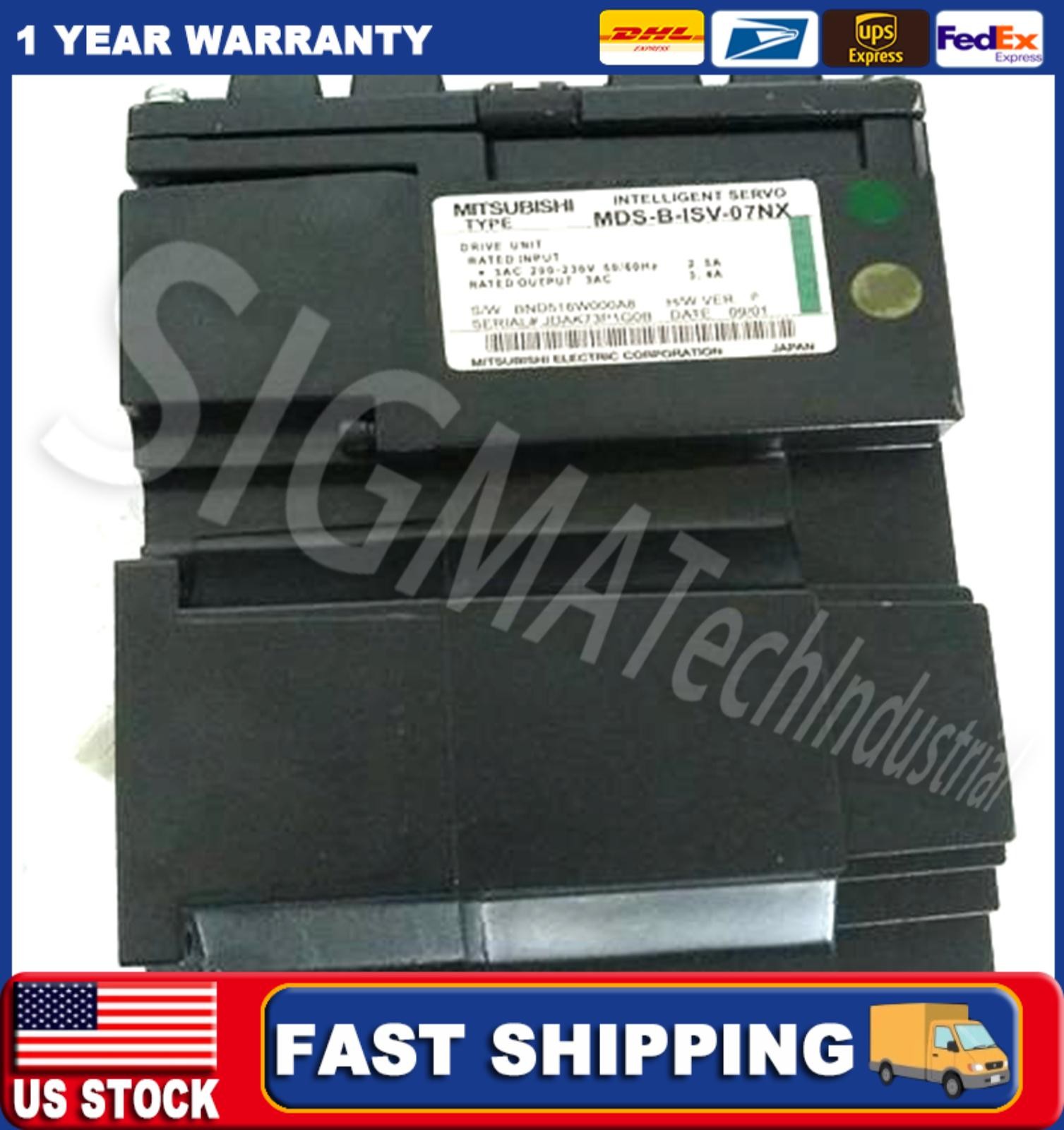 NEW MITSUBISHI MDS-B-ISV-07NX Servo Drive MDSBISV07NX