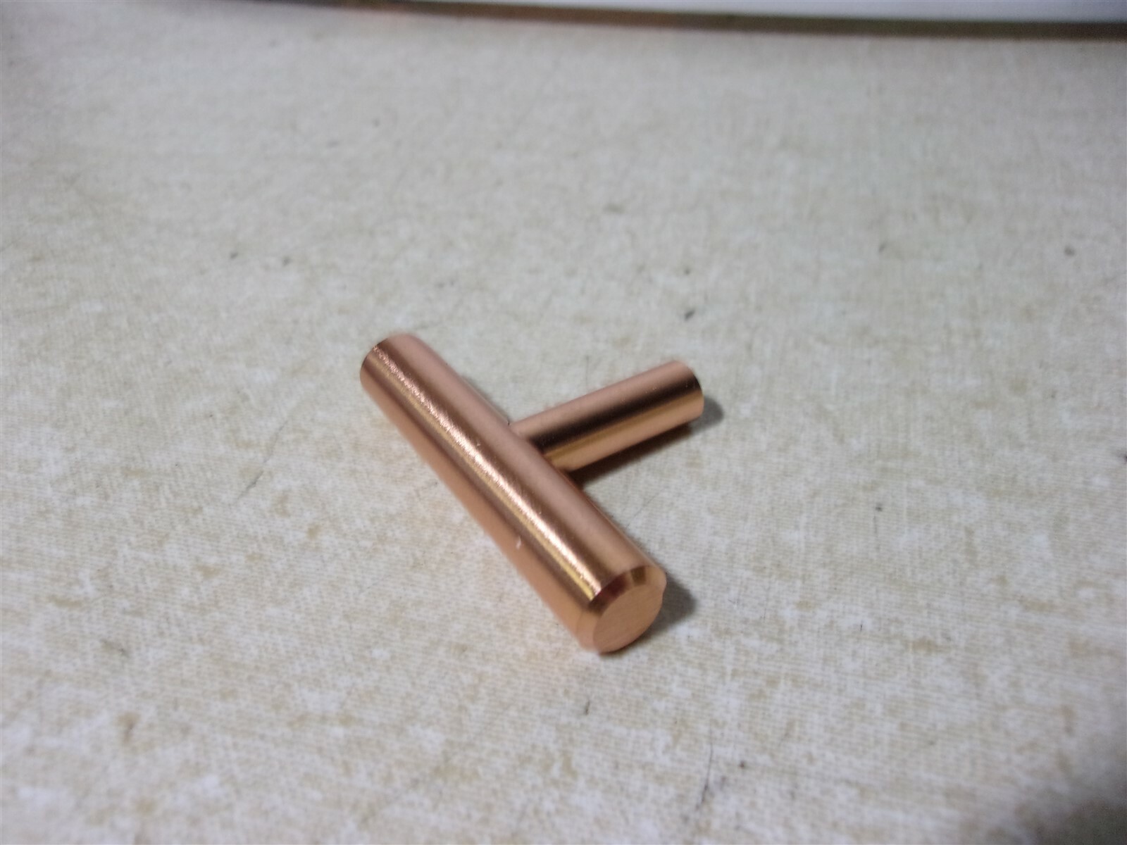 NEW Copper Drawer Pull Handle PS201SSF *FREE SHIPPING*