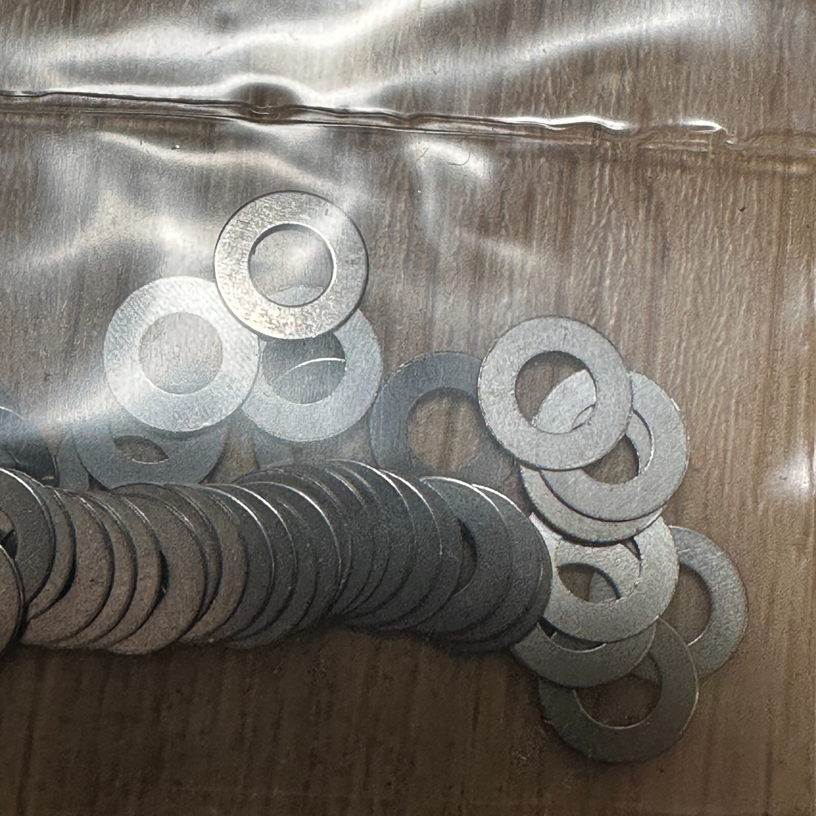 (NEW Lot of 50) MCMASTER CARR SUPPLY 988-SPR STL 4X8X.3 Shim Rings Spring Steel
