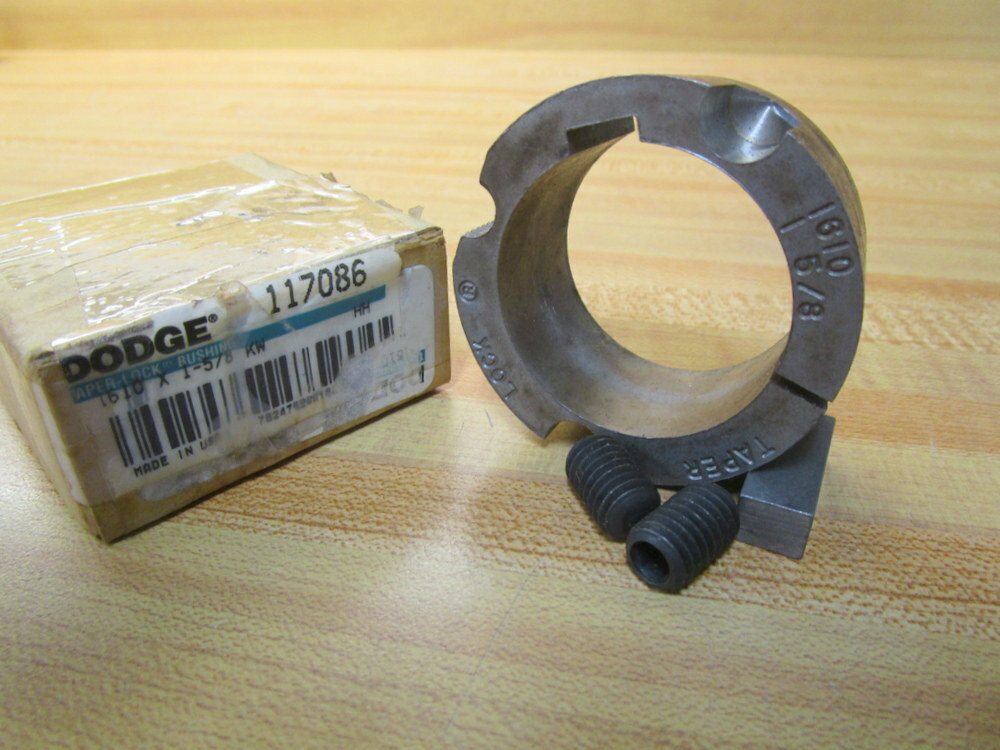 Dodge 117086 Taper-Lock Bushing W/KW 1610 X 1-5/8