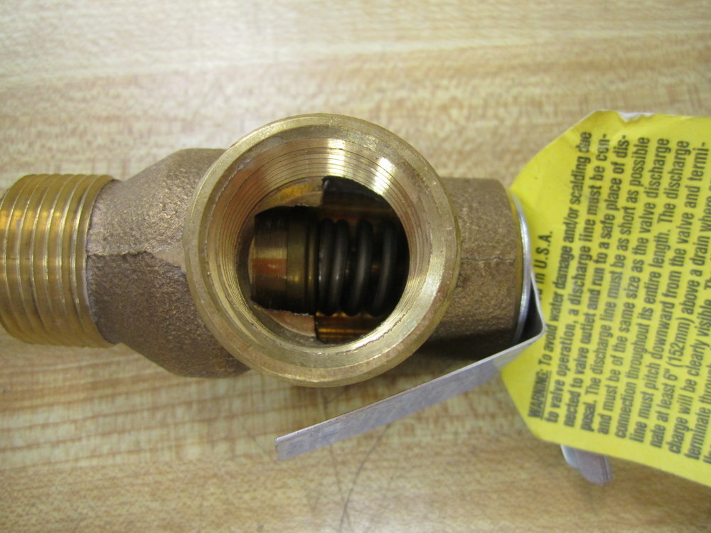 Watts Fluid Air 100XL Pressure Relief Valve 3/4″ Set 150