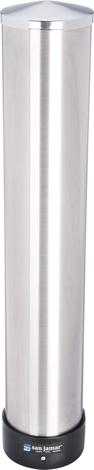 San Jamar Pull-Type Cup Dispenser 12-24 Oz. Cups for Restaurants Home and Office