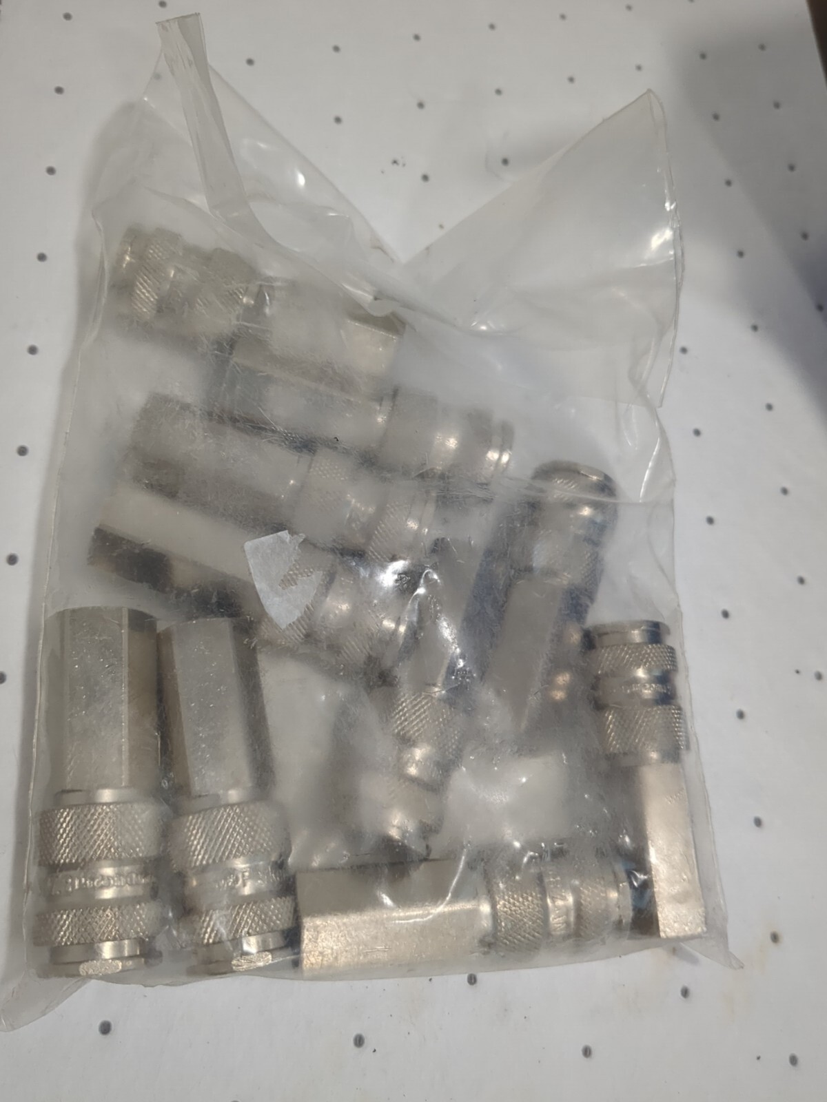COILHOSE PNEUMATICS 10pc Hose Coupling 3/8″ Thread 1/4″ Body Dia 111
