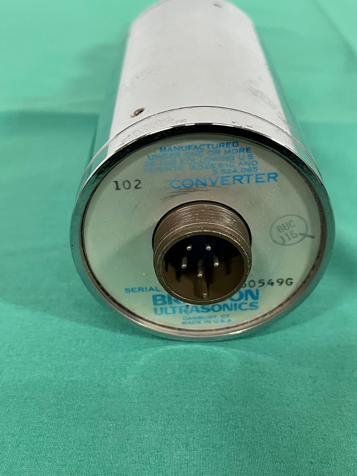 Branson Ultrasonics BUC J16 102 Converter Disruptor