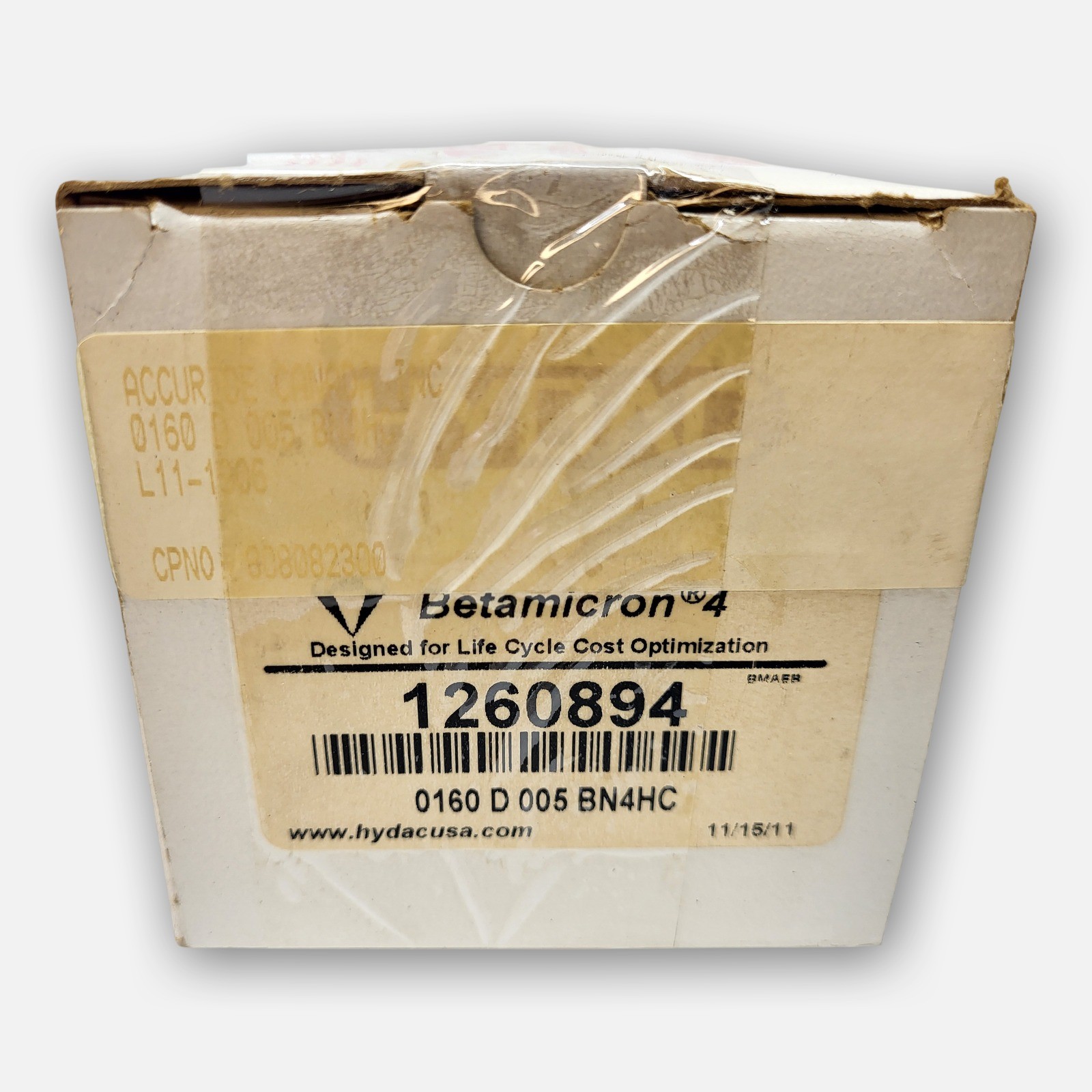 NEW SEALED HYDAC 1260894 BETAMICRON 4 HYDRAULIC PRESSURE FILTER ELEMENT