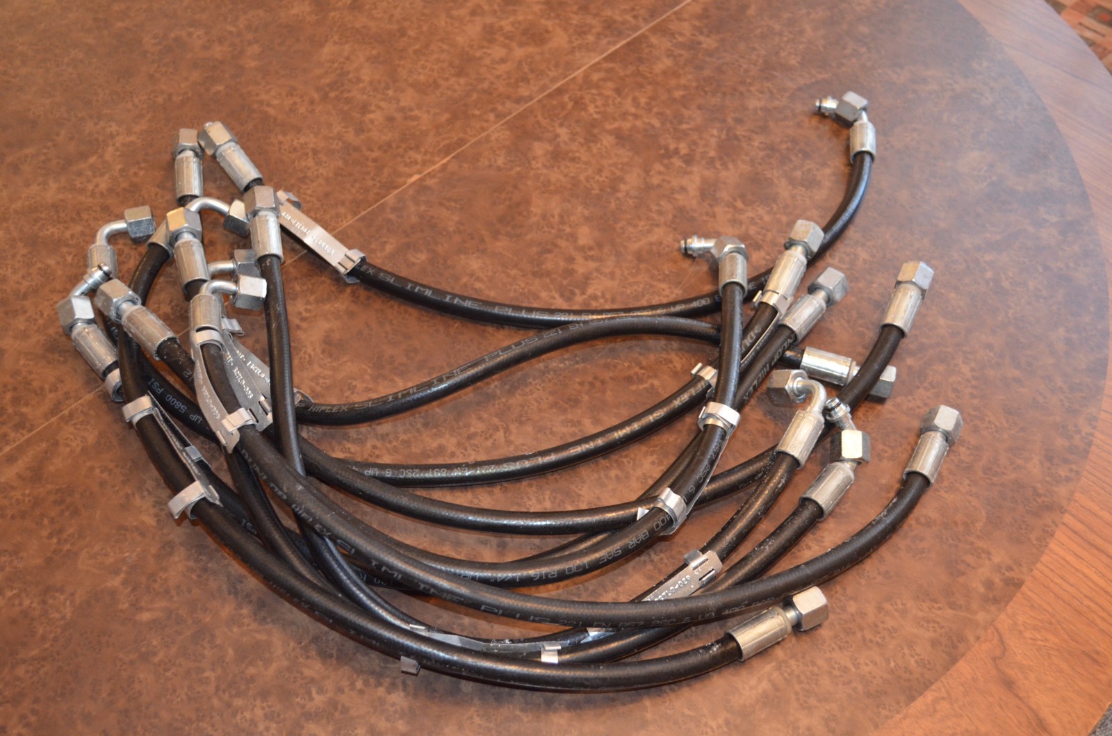 Dunlop Hiflex Slimline Plus 221 EN 857 2SC Hydraulic Hoses 1/4″ (Set of 10)