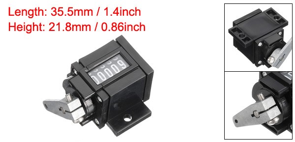 Manual Tally Counter 5 Digit Tally Counter Mechanical Clicker