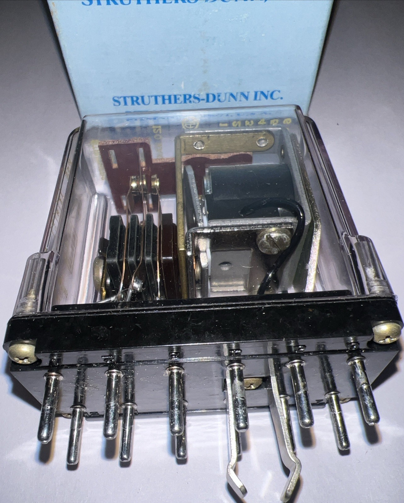 Struthers-Dunn 219XBXP 12 Pin Relay24-28 VDC 120 VAC 10A 60Hz New in Box