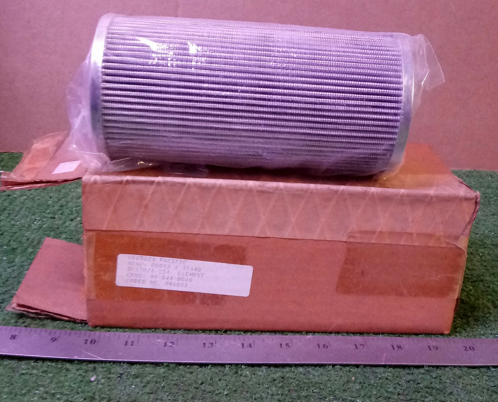 1 NEW GEORGIA PACIFIC BE370/8-25A FILTER REPLACEMENT NIB ***MAKE OFFER***