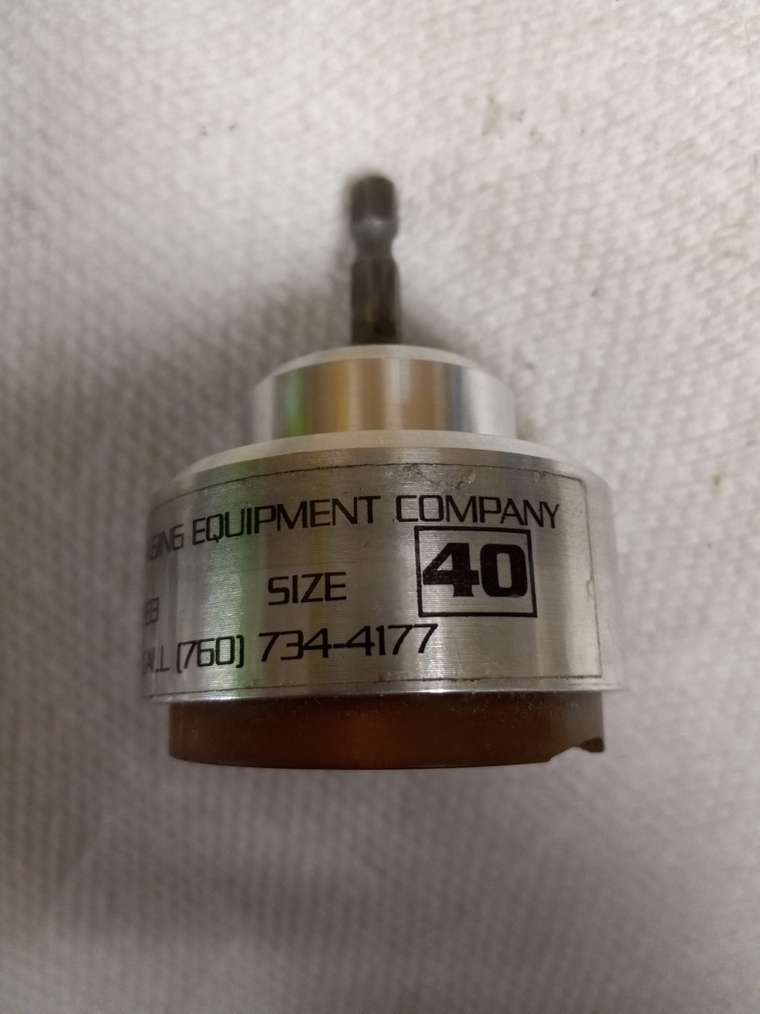 Accutek Packaging Equipment Size 40 hex drive bottle cap driver