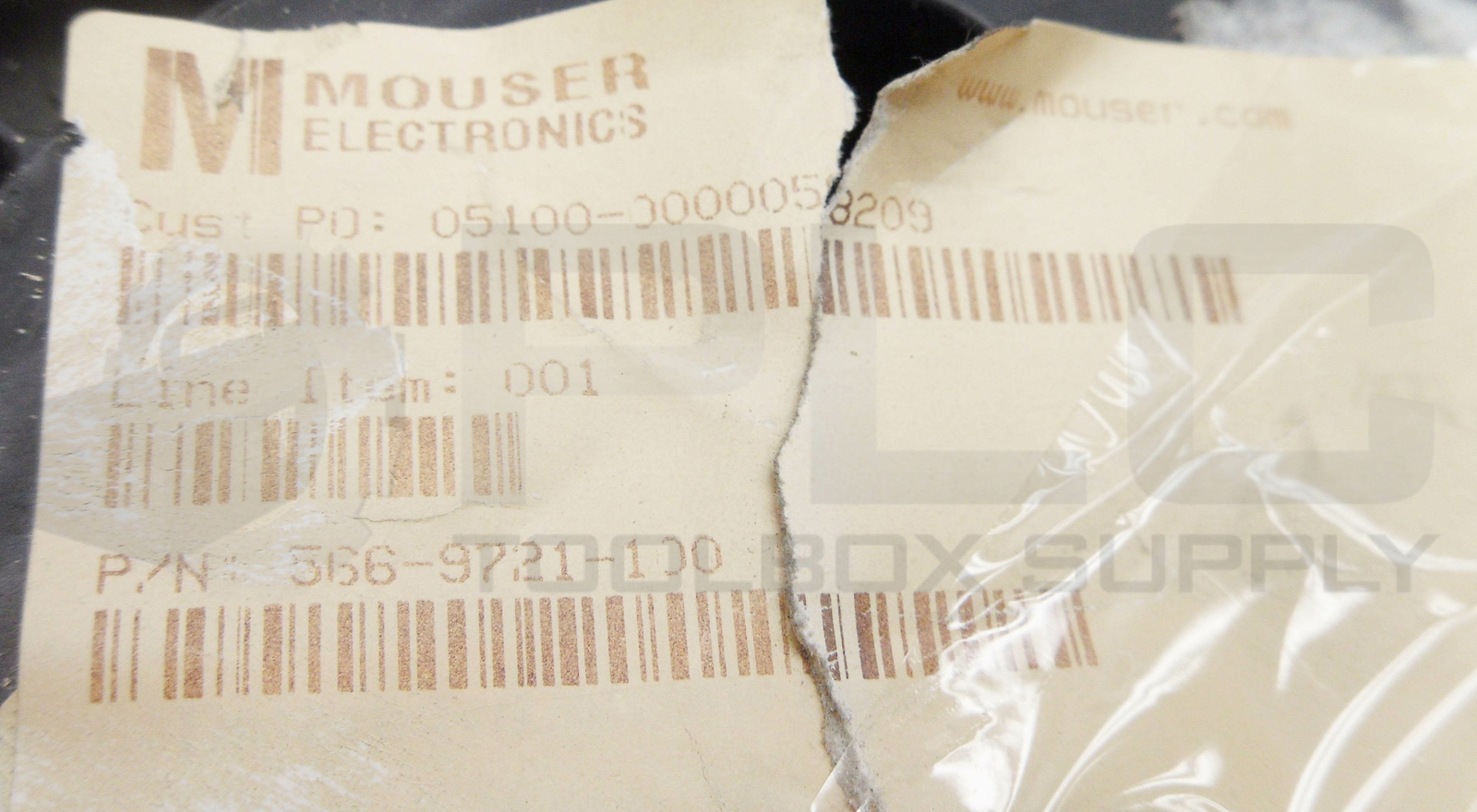 NEW MOUSER ELECTRONICS 566-9721-100 WIRE APPROX 50′ 9721 060