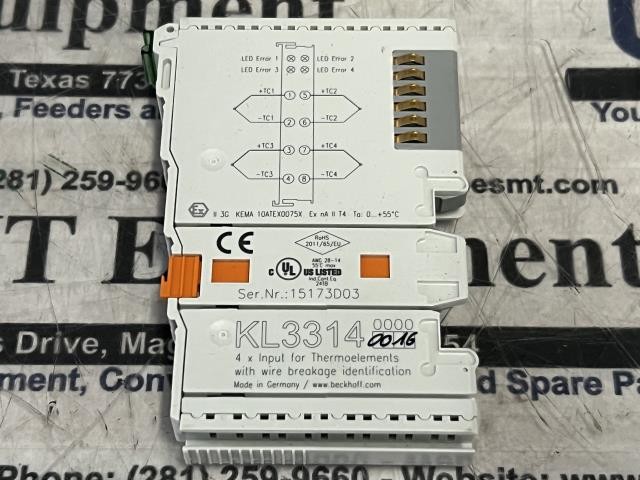 NEW Beckhoff Module – KL3314 w/Warranty