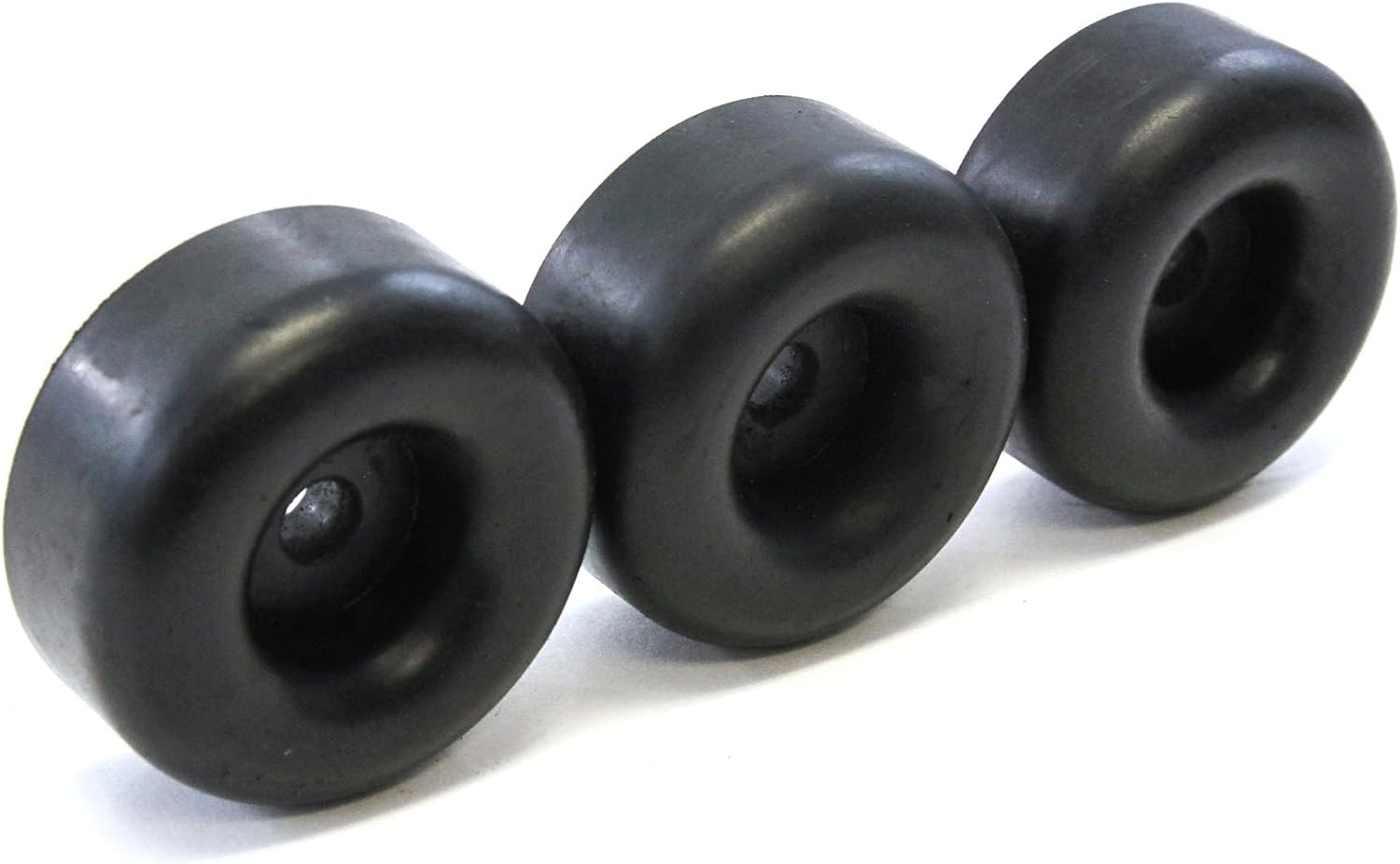 3 Rubber Bumpers for Trailer Compatible with Ramp Door Truck 2.5 Inches Round…