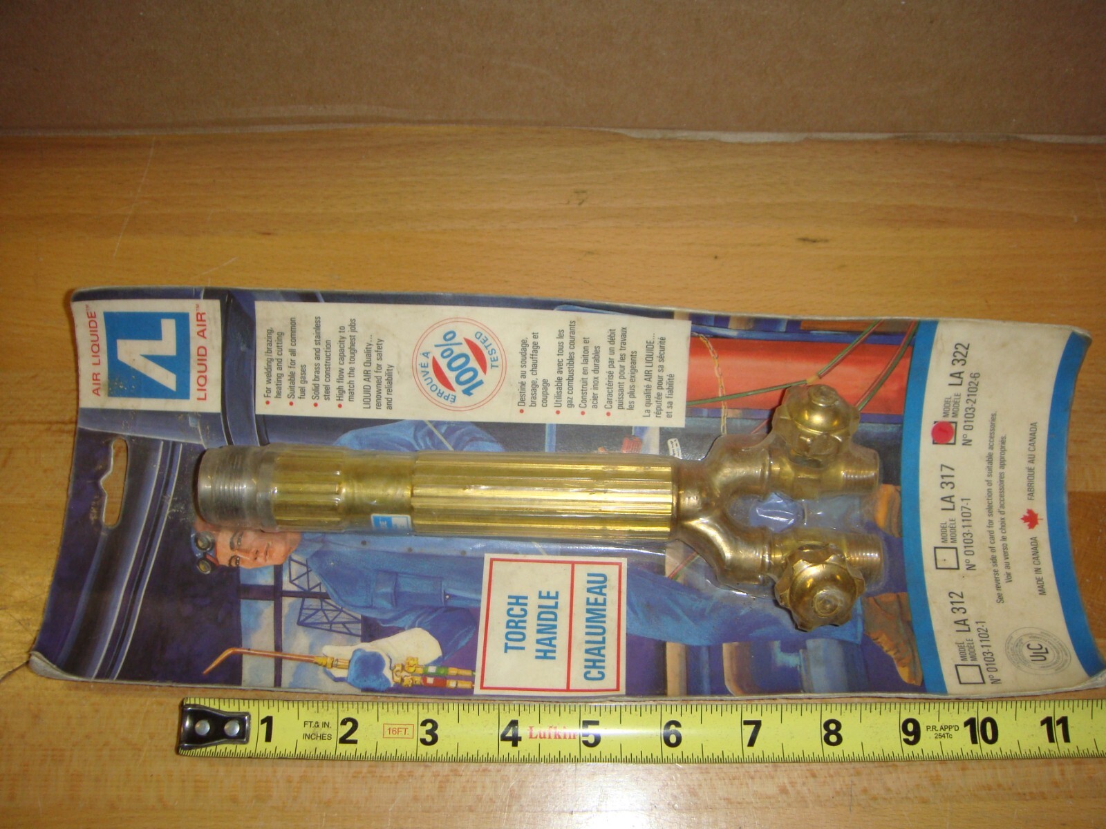 LA-322 LIQUID AIR Industrial Torch Handle Torch
