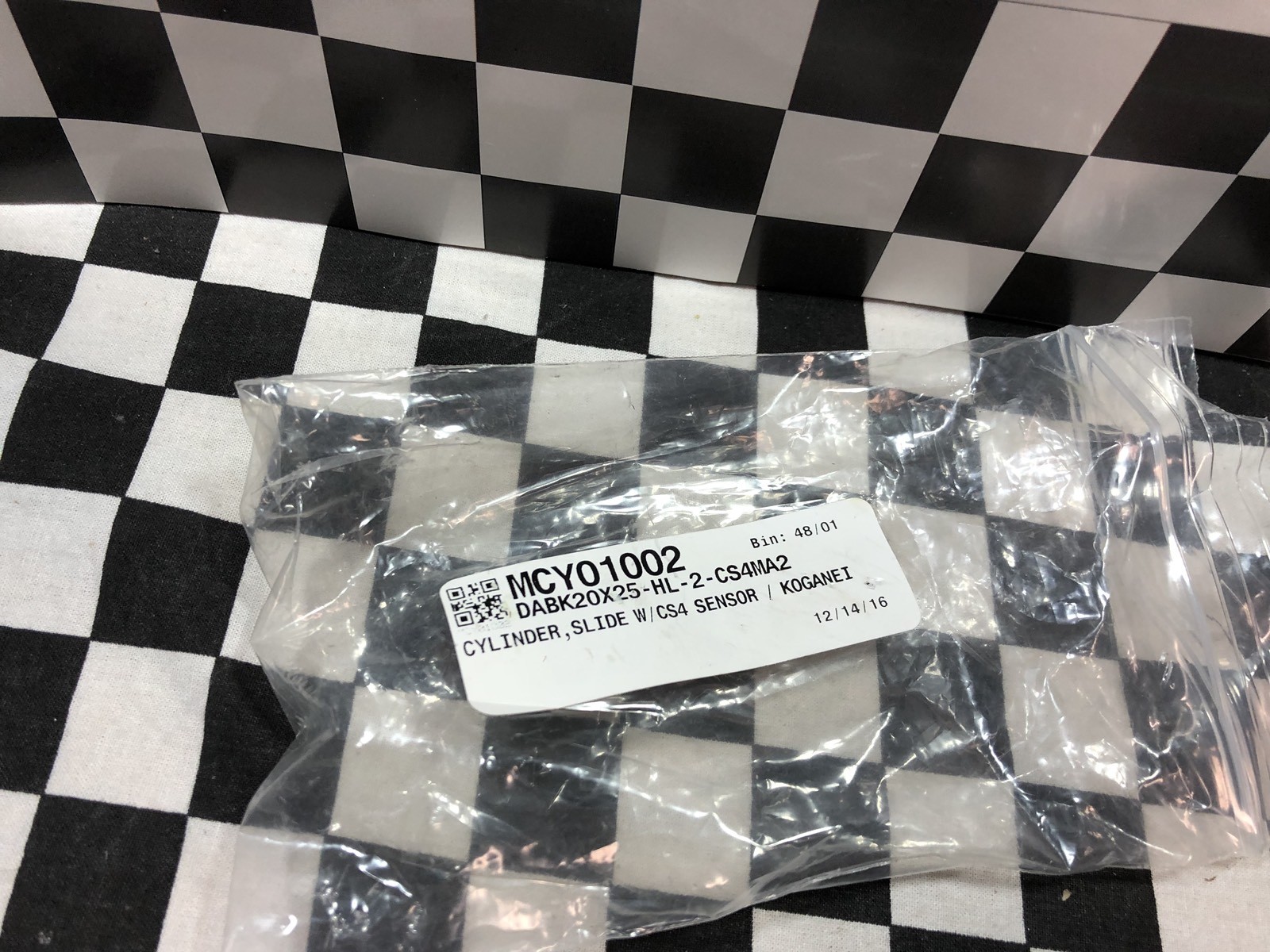 KOGANEI CYLINDER DABK20X25-HL-2, SHIPSAMEDAY #Box 16 “P3”