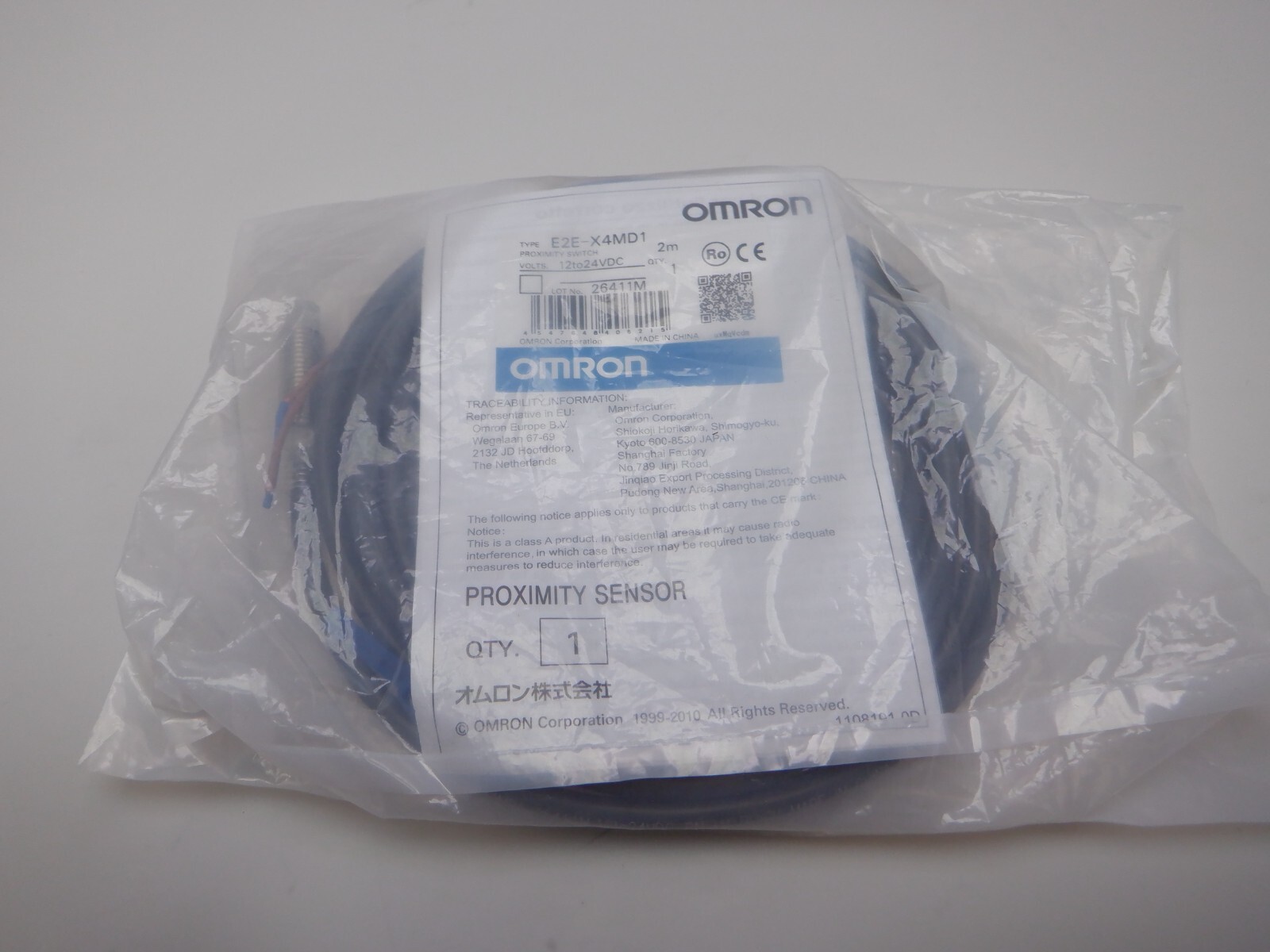 Omron E2E-X4MD1 Sensor