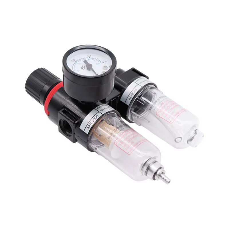 AFC2000 Air Compressor Regulator G1/4 Oil and Water Separator Air Filter Reduce