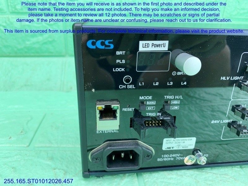 CCS PD3-5024-4-EI Control Unit MISSING LAMP as in photos, sn:9464, Tested, DHL