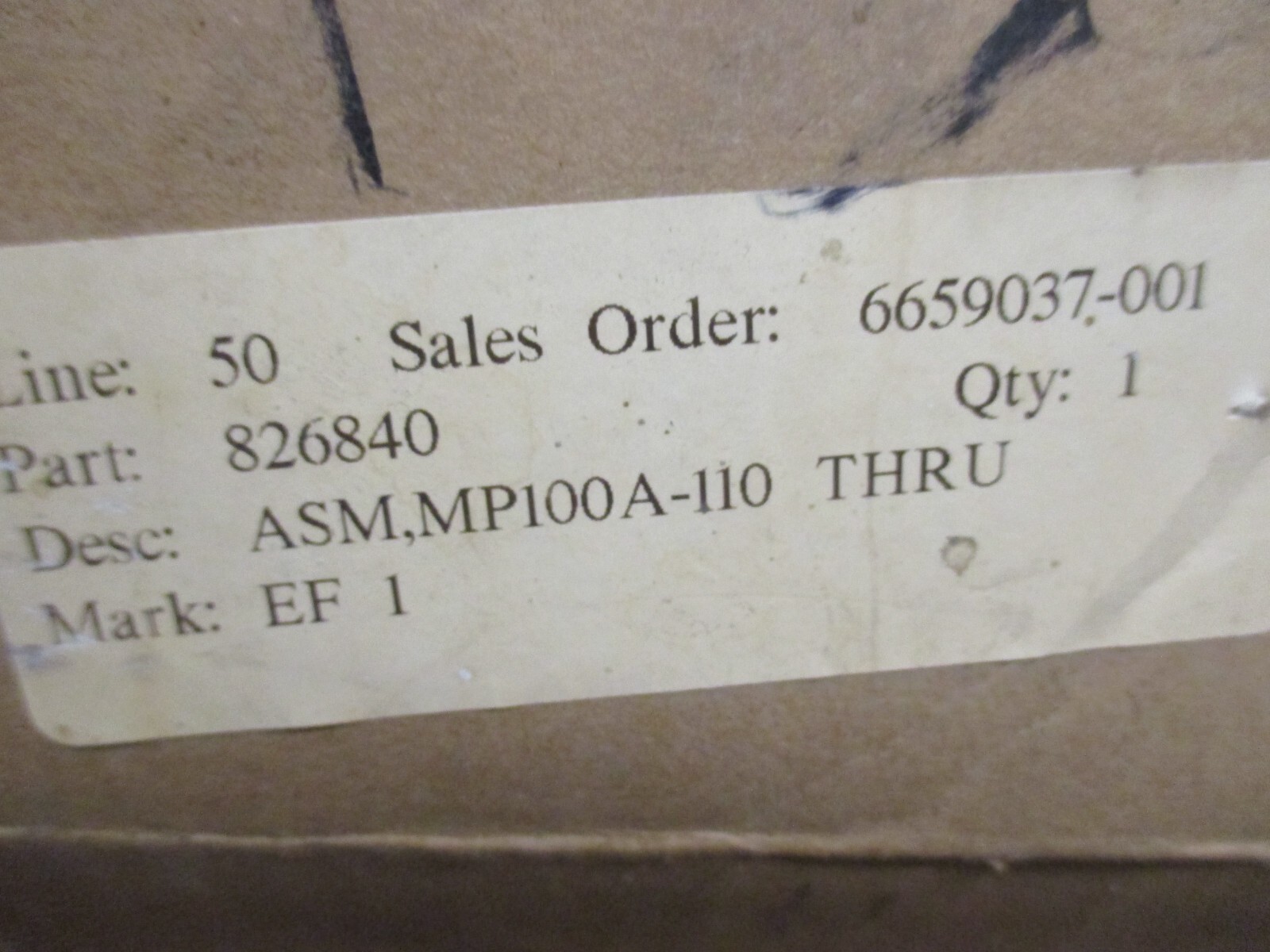 GREENHECK 826840 ASM, MP100A – 110-120 VOLTS, MODEL G110-240 DAMPER NOS