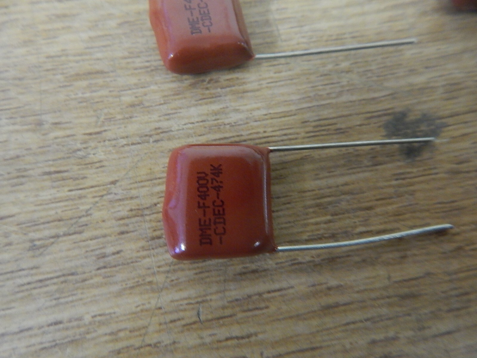 NEW Mouser Electronics 5989-400V.47F Polyester Film Capacitors, Lot of 4