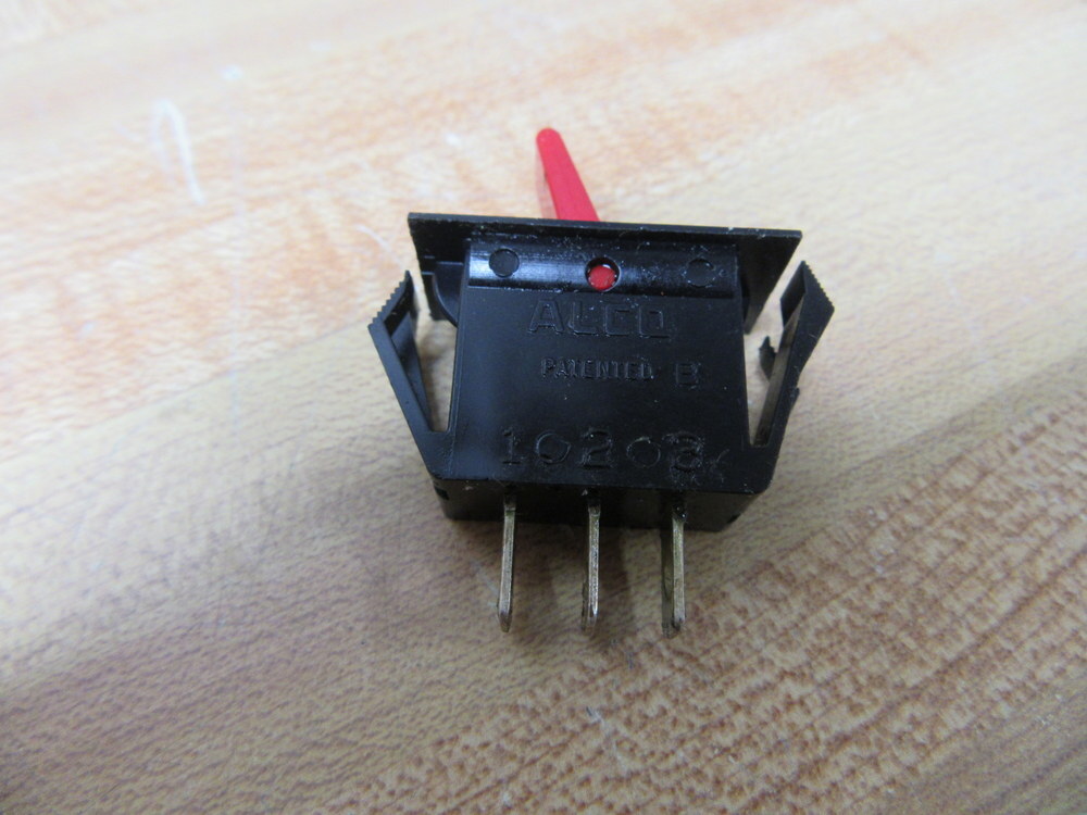Alco E7560 Red Rocker Switch (Pack of 2)