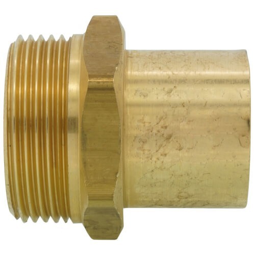 Uponor A4133210 Brass Manifold Adapter, R32 x 1″ Adapter or 1 1/4″ Fitting