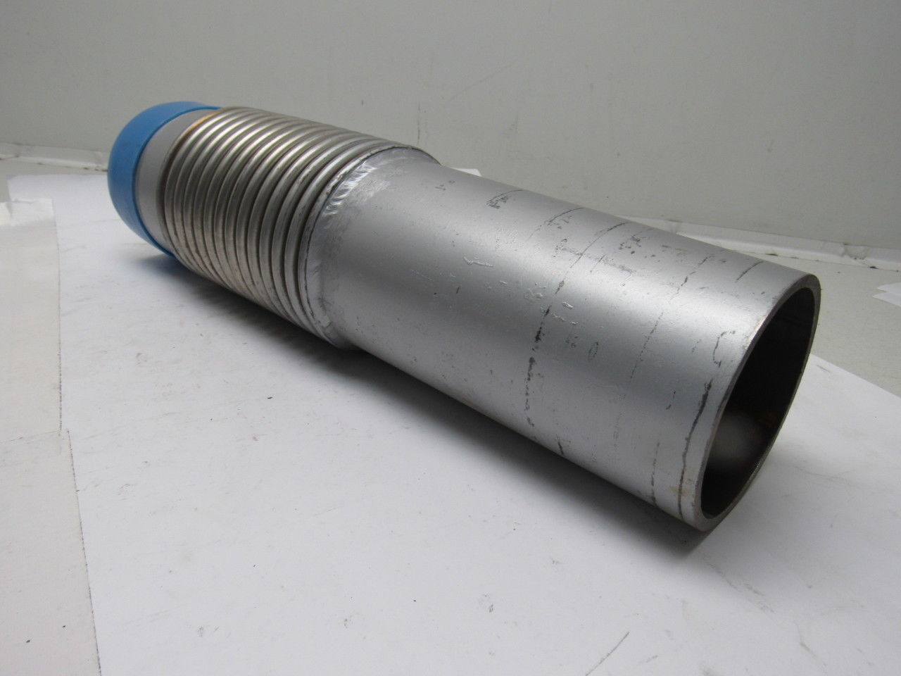 4″ Threaded x Weld On Single Bellow Flexible Expansion Coupling Tail Pipe