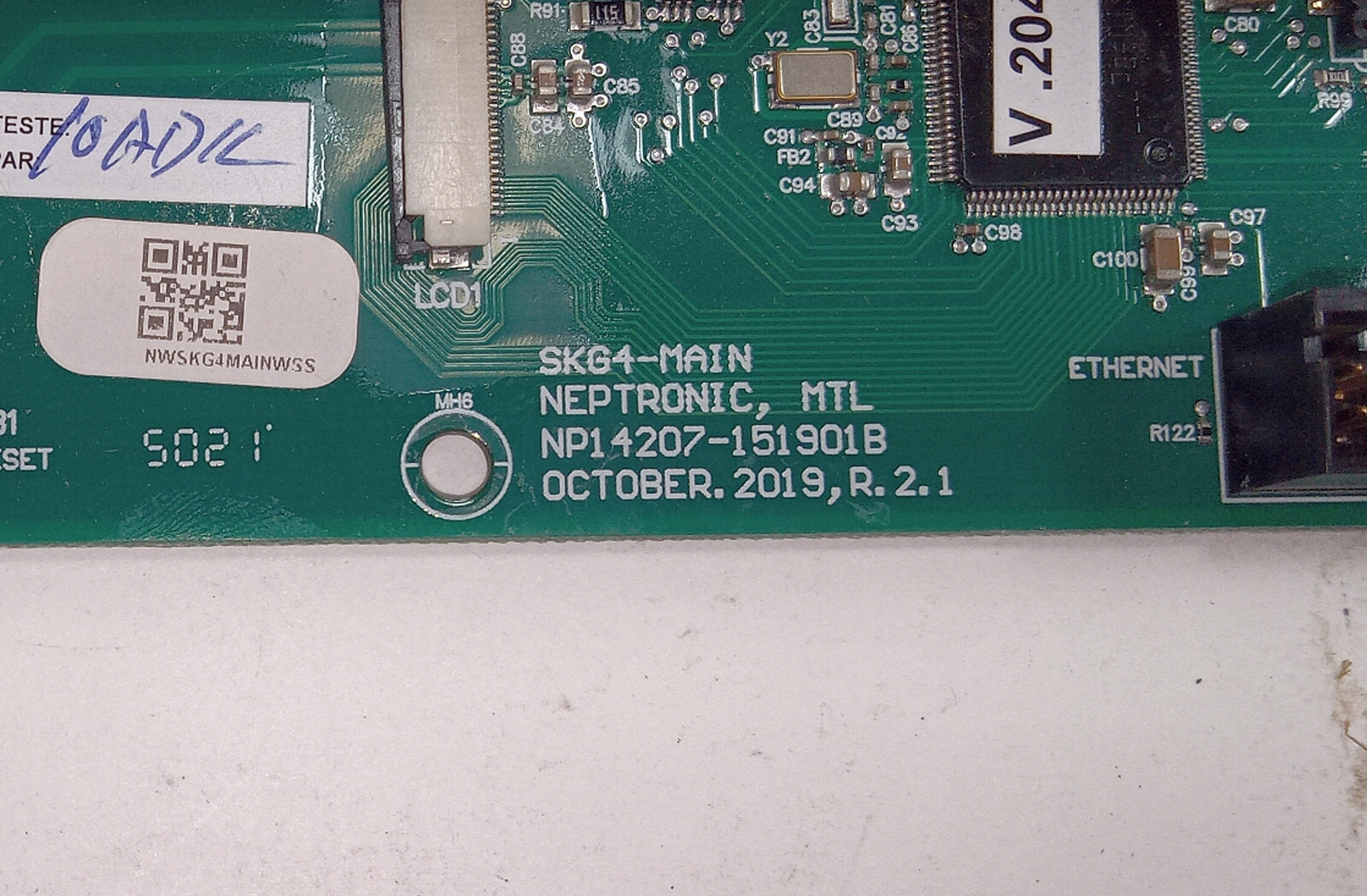 1 USED NEPTRONIC SKG NP14207-151901B MAIN HUMIDIFIER CONTROL BOARD *MAKE OFFER*