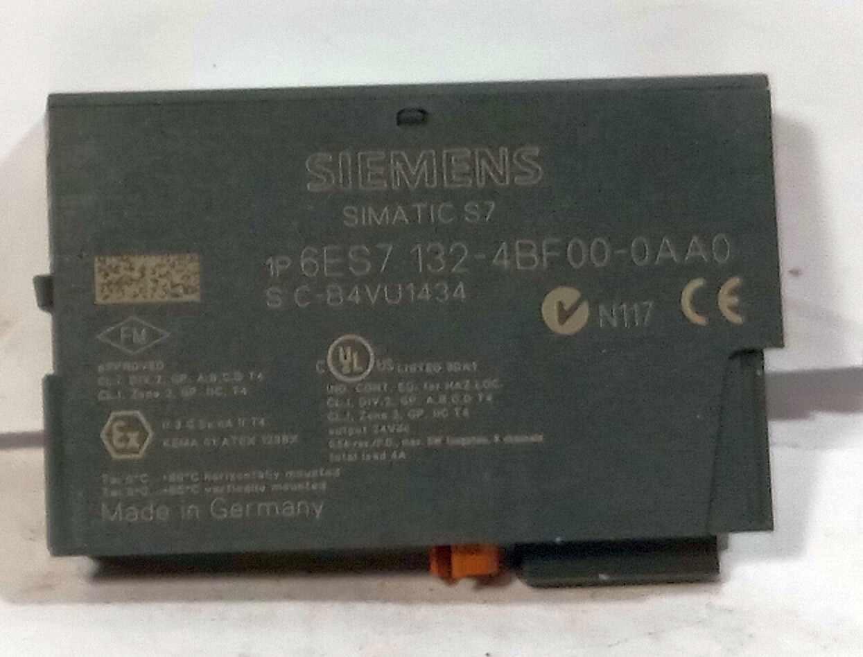 1 USED SIEMENS 6ES7 132-4BF00-0AA0 SIMATIC S7 DIGITAL OUTPUT MODULE *MAKE OFFER*
