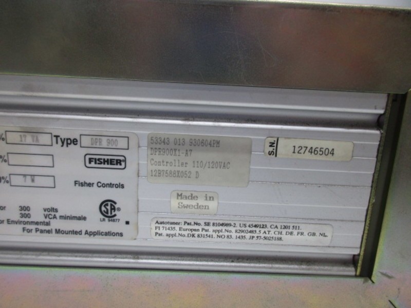 FISHER DPR900X1-A7 TYPE DPR900 CONTROLLER (AS PICTURED) UNMP