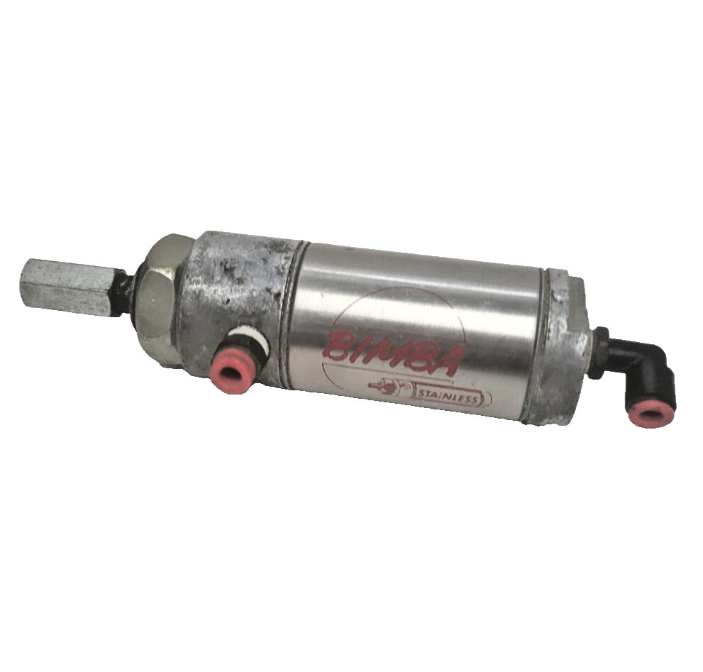 BIMBA 241-D DOUBLE ACTING PNEUMATIC AIR CYLINDER 1-3/4″ BORE 1″ STROKE