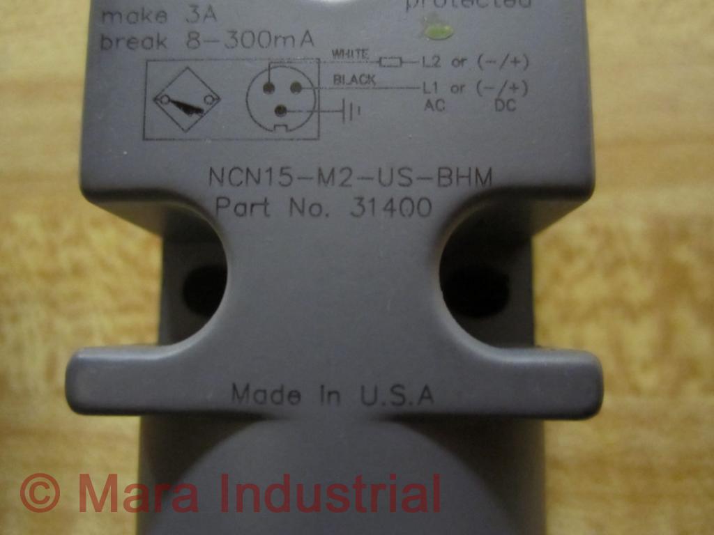 Pepperl + Fuchs 31400 Sensor NCN15-M2-US-BHM Y (Pack of 3)